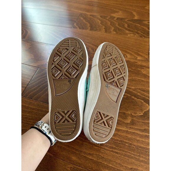 Converse Chuck Taylor All Star Turquoise Sneaker Low Top Womens 6 men 4 - Picture 6 of 8